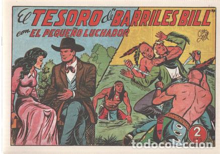 Comics: Facsimil: El Peque&ntilde;o Luchador numero 141: El tesoro de Barriles Bill - Manuel Gago