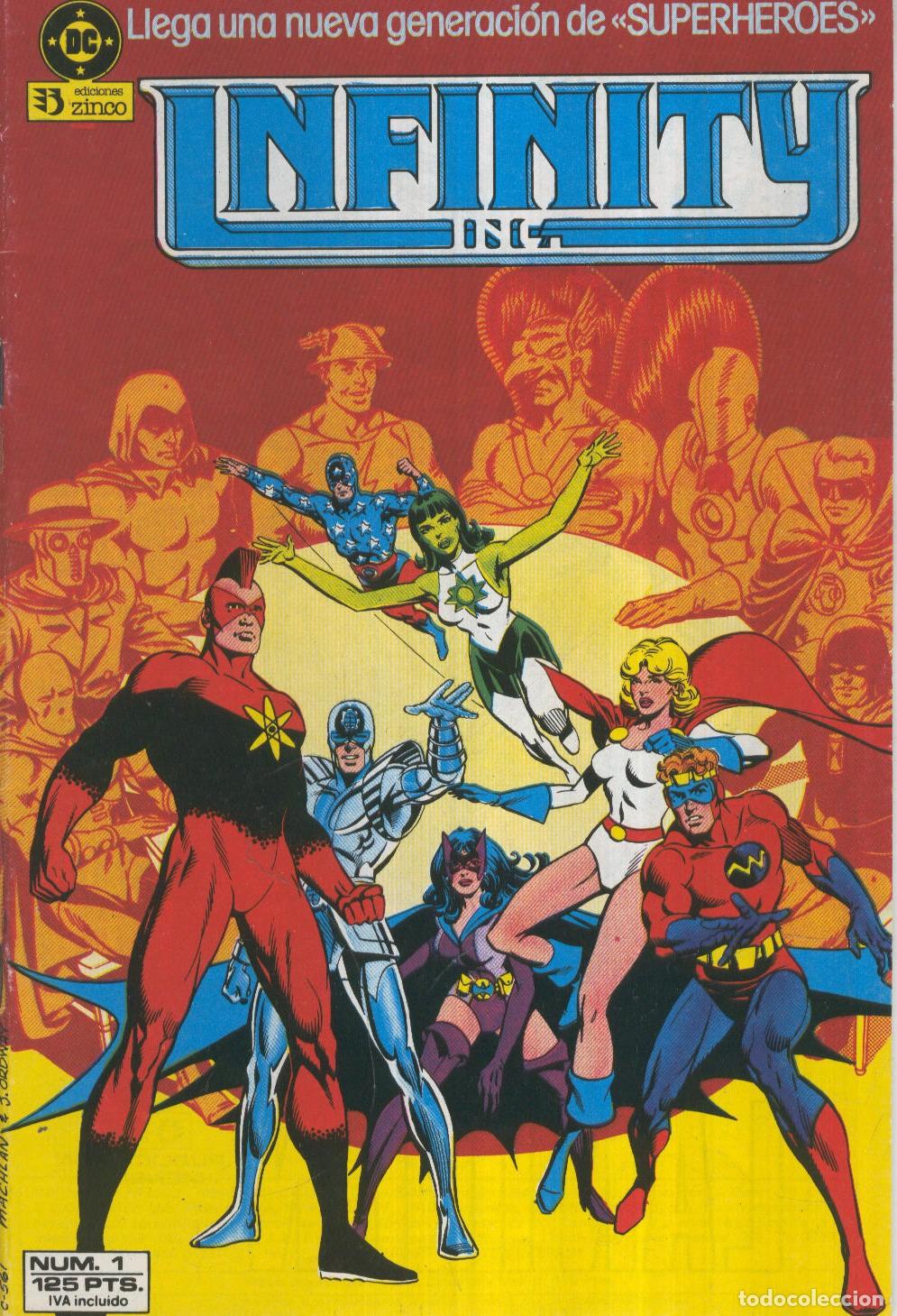 Comics: INFINITY INC Numero 01 - JERRY ORDWAY