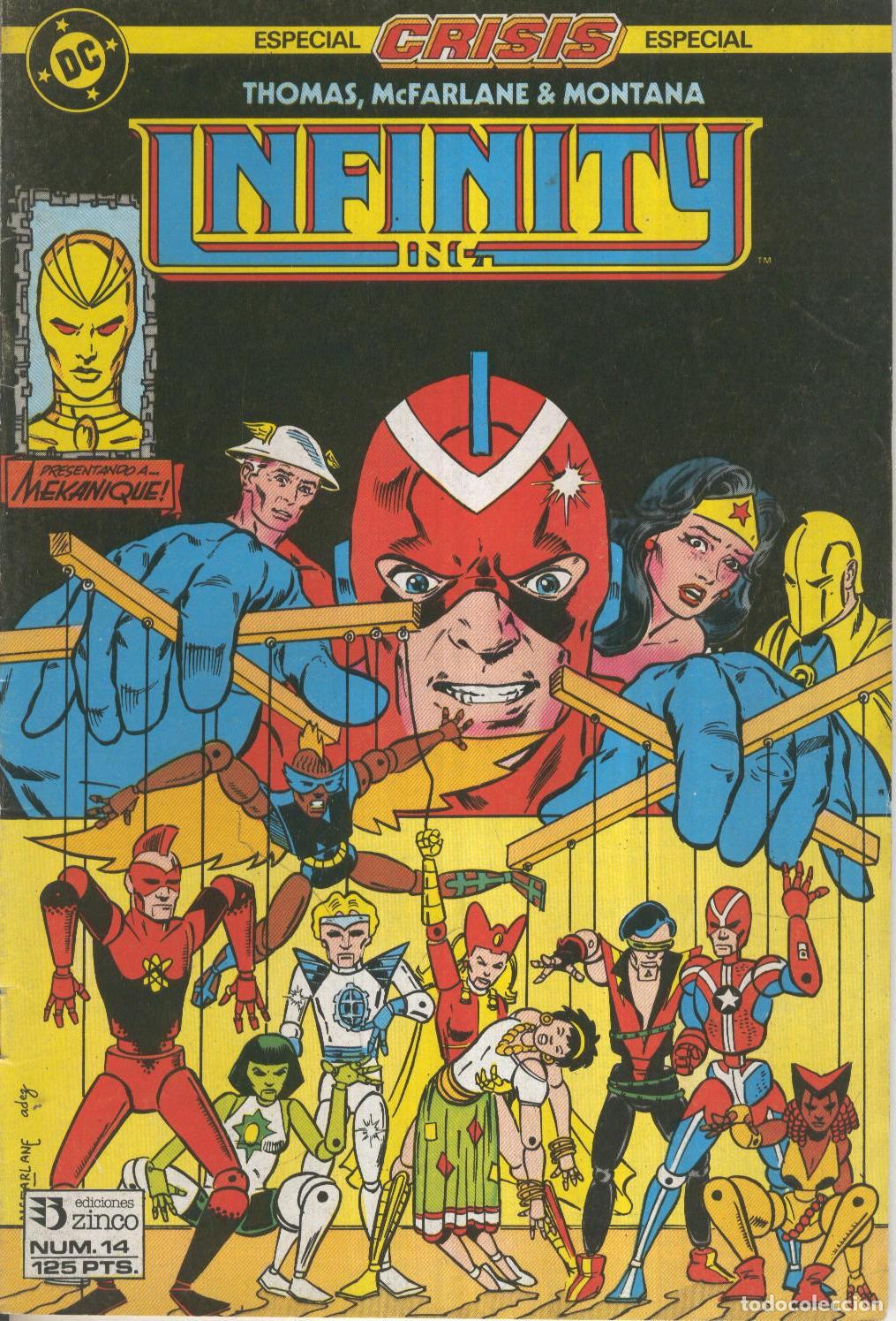 C&oacute;mics: INFINITY INC Numero 14 - TODD MCFARLANE