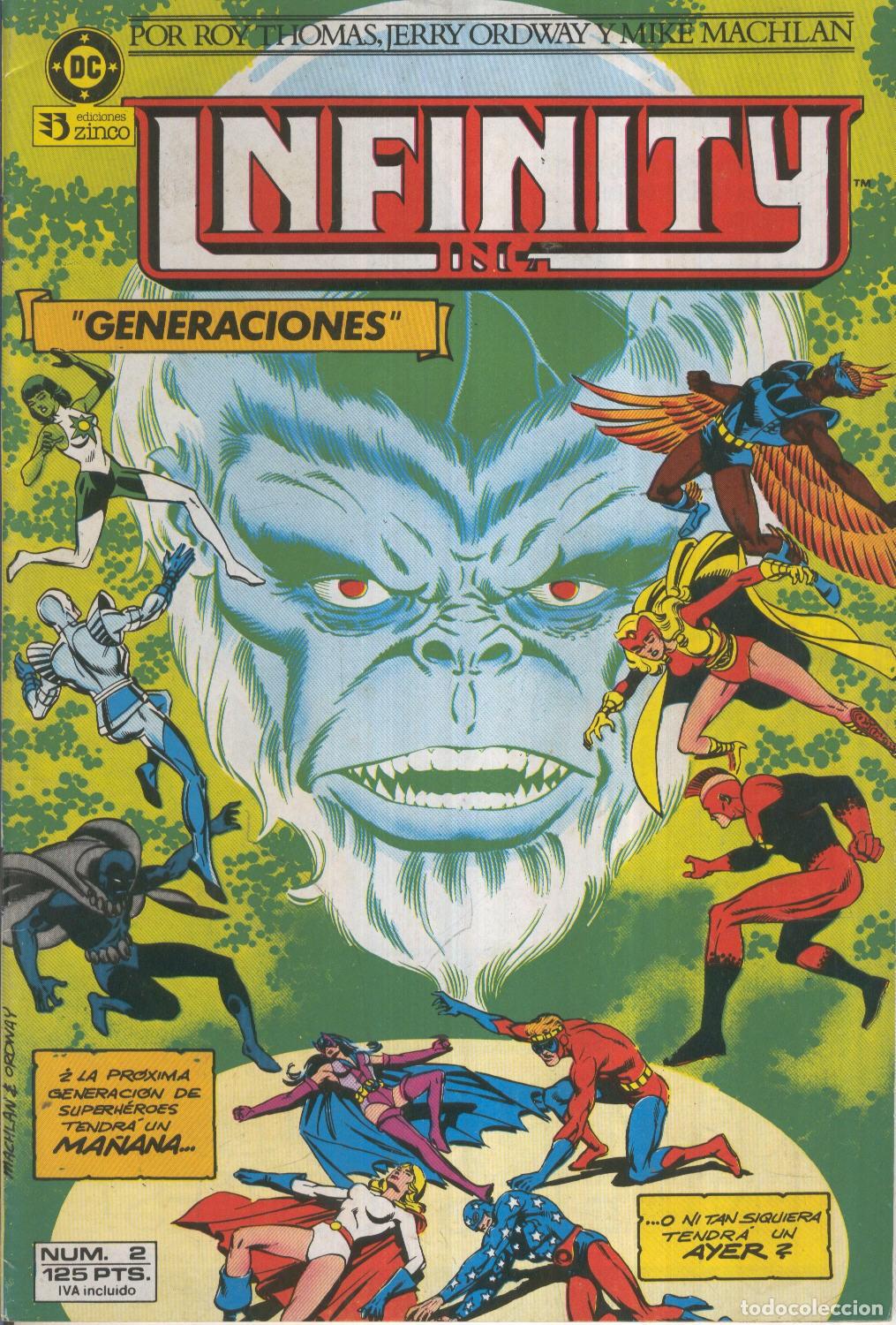 Comics: INFINITY INC Numero 02 - JERRY ORDWAY