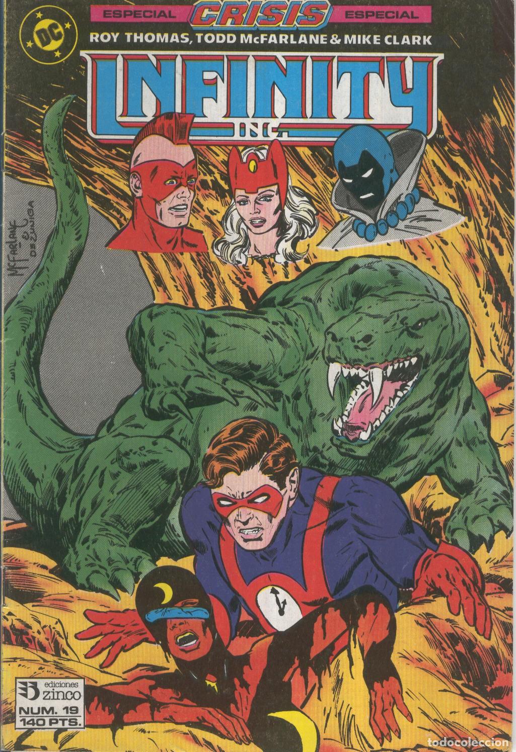 Comics: INFINITY INC Numero 19 - TODD MCFARLANE