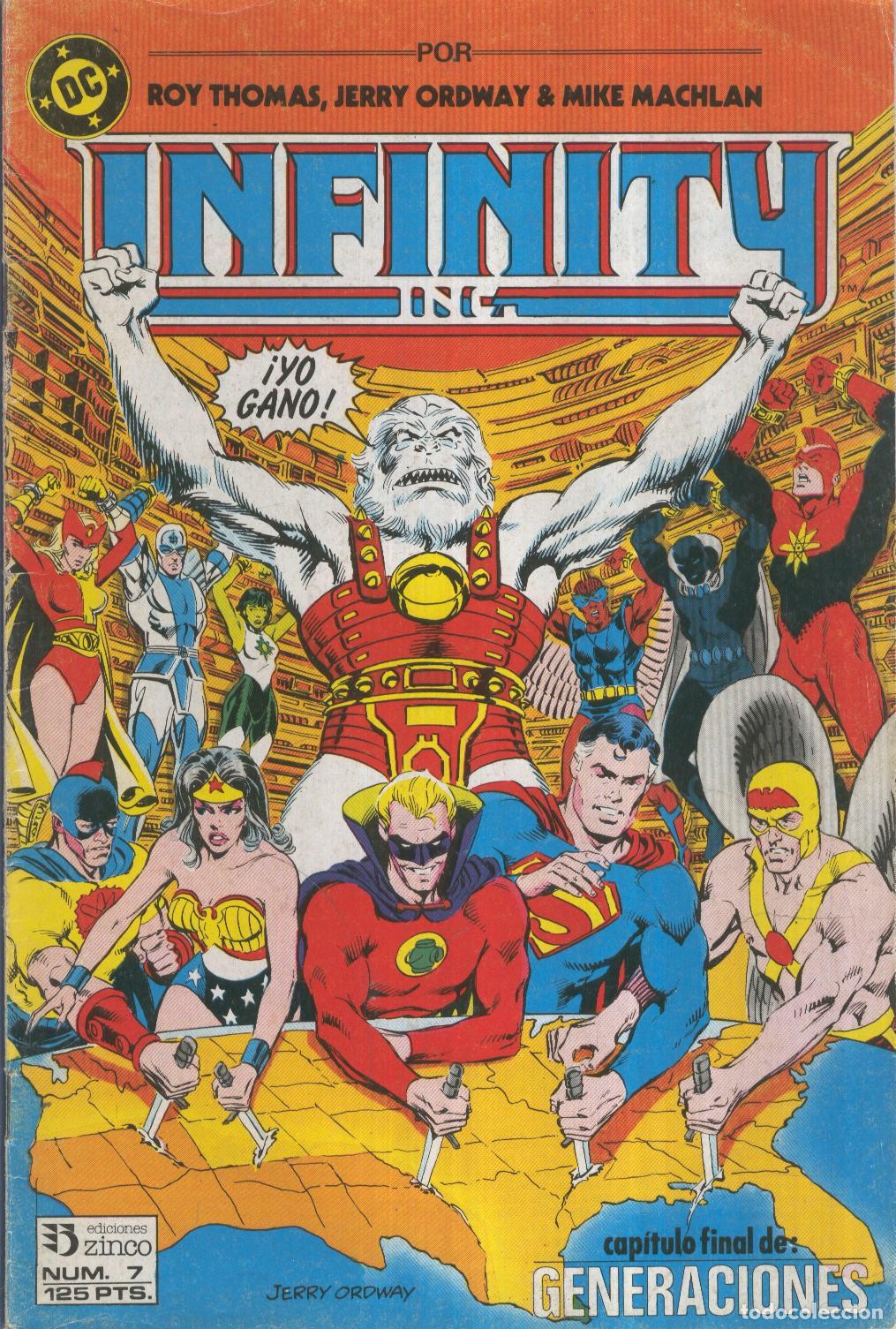 Comics : INFINITY INC Numero 07 - JERRY ORDWAY