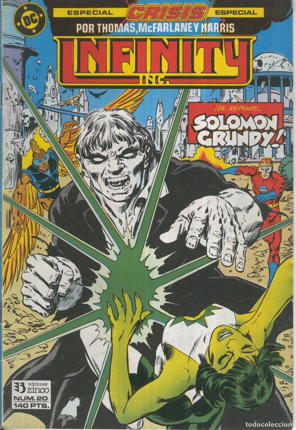 Comics: INFINITY INC Numero 20 - TODD MCFARLANE