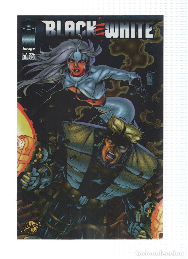 Comics: BLACK AND WHITE,Mini-Serie Numero 01 de 3: Black (World Comics 1996) - Art y Pamela Thibert