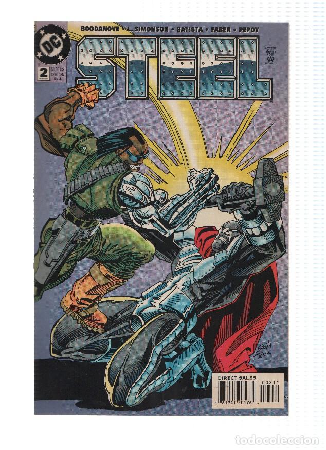 C&oacute;mics: STEEL, Volume 1, Numero 02: Turf War! (DC Comics) - Jon Bogdanove - Foto 1