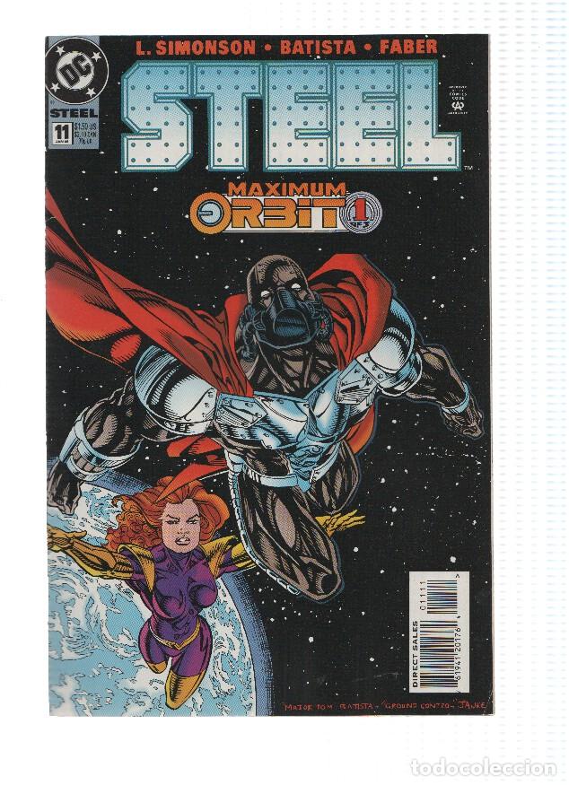 C&oacute;mics: STEEL, Volume 1, Numero 11: Fire Power (DC Comics) - Jon Bogdanove - Foto 1