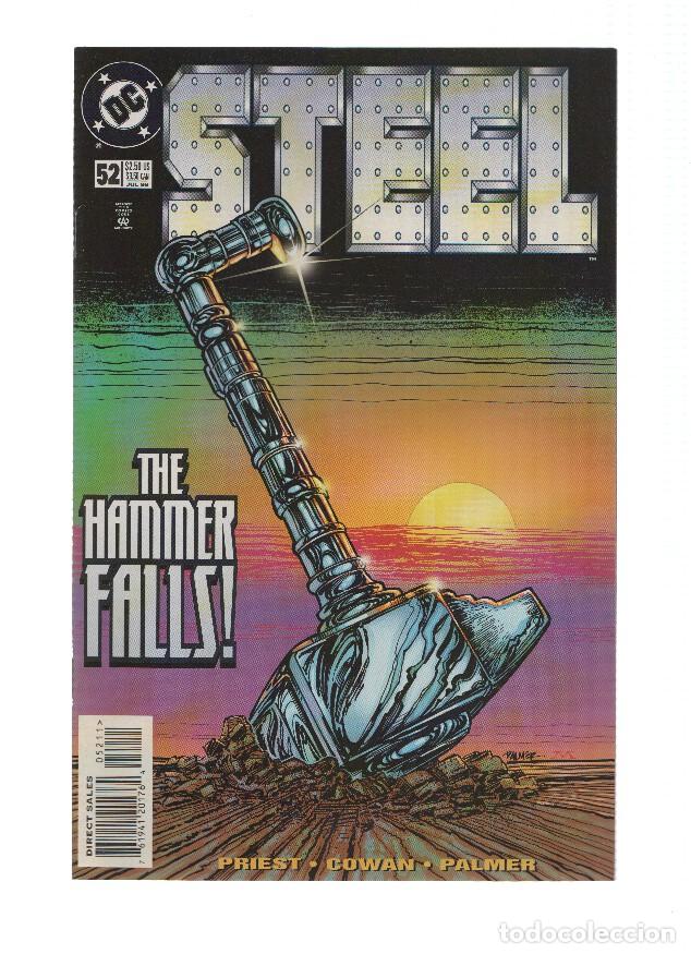 C&oacute;mics: STEEL, Volume 1, Numero 52: REQUIEM (DC Comics) - Jon Bogdanove - Foto 1