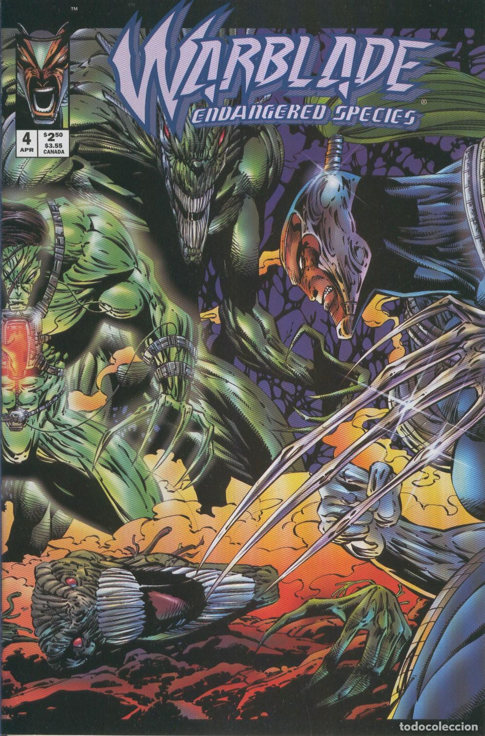 C&oacute;mics: WARBLADE: Endangered Species Numero 04 - Scott Clark - Foto 1