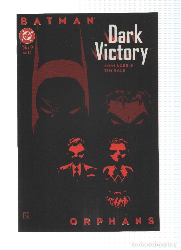 C&oacute;mics: BATMAN: DARK VICTORY, Volume 1 Numero 09: Orphans (DC Comics) - Jeph Loeb - Foto 1