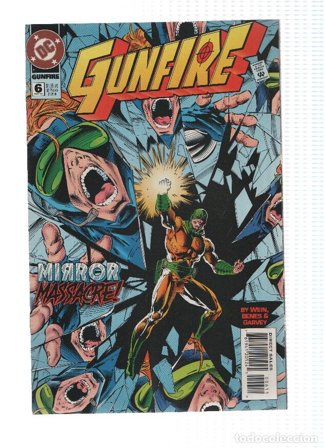 Fumetti: GUNFIRE, Volume 1 Numero 06: Its all Done with Mirrors (DC Comics) - Len Wein