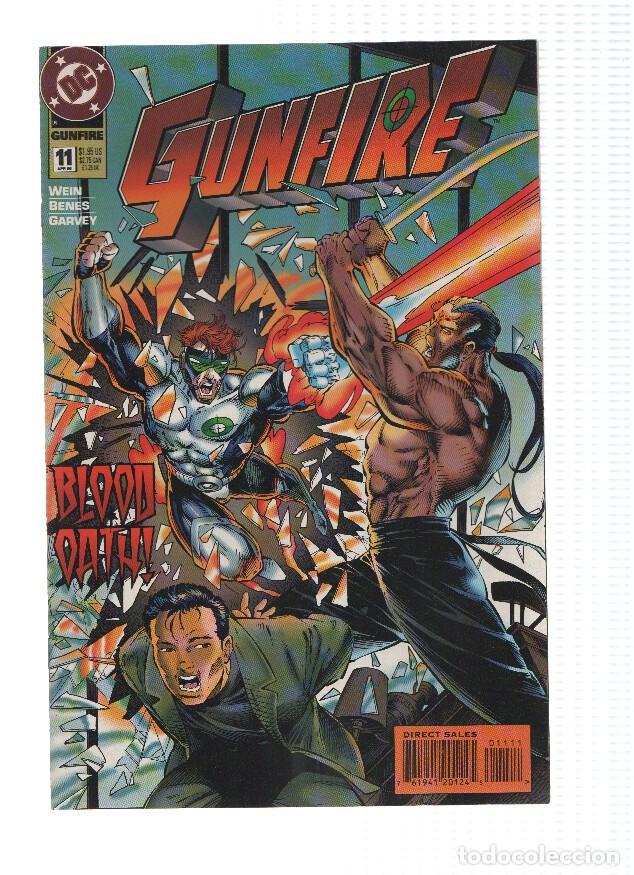 C&oacute;mics: GUNFIRE, Volume 1 Numero 11: Blood is Thicker (DC Comics) - Len Wein - Foto 1