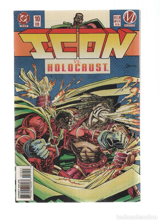 C&oacute;mics: ICON, Volume 1 Numero 10: The Fire this Time (Milestone) - Dwayne McDuffie - Foto 1