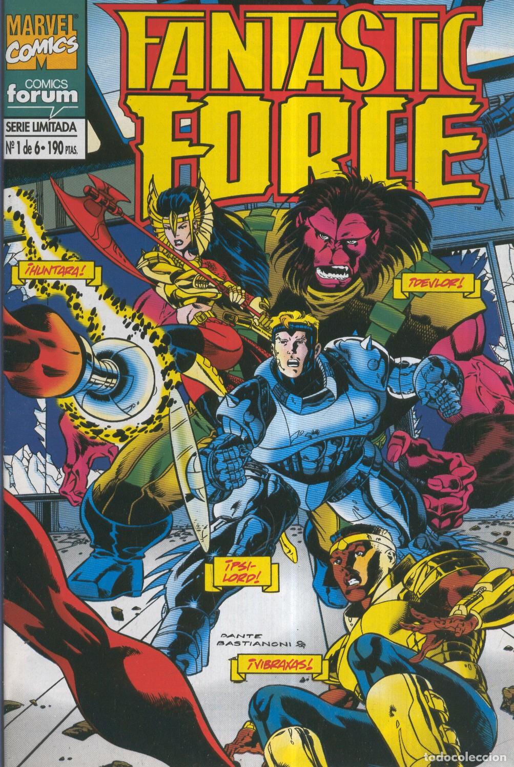 C&oacute;mics: FANTASTIC FORCE Vol.1: Numero 01 - Dante Bastianoni - Foto 1