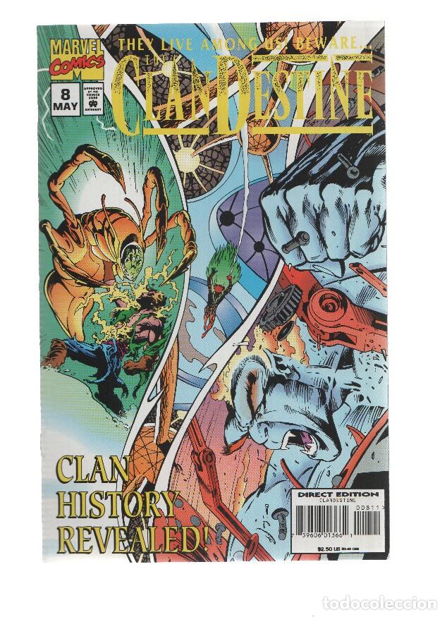 C&oacute;mics: THE CLANDESTINE, Volume 01 Numero 08: Points of View (Marvel Comics) - Alan Davis - Foto 1