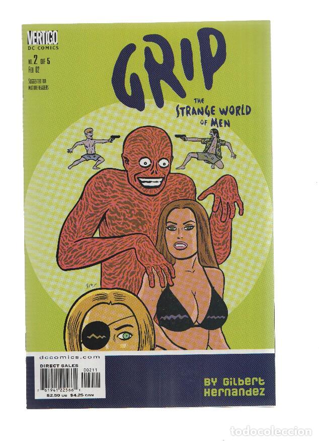 Comics: GRIP: THE STRANGE WORLD OF MEN, Mini-Serie: Numero 02 (Vertigo) - Gilbert Hernandez