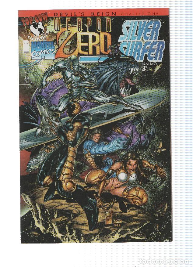 C&oacute;mics: DEVIL,S REIGN, Volume 1, Numero 01: Weapon Zero / Silver Surfer (Top Cow) - Walter Simonson - Foto 1