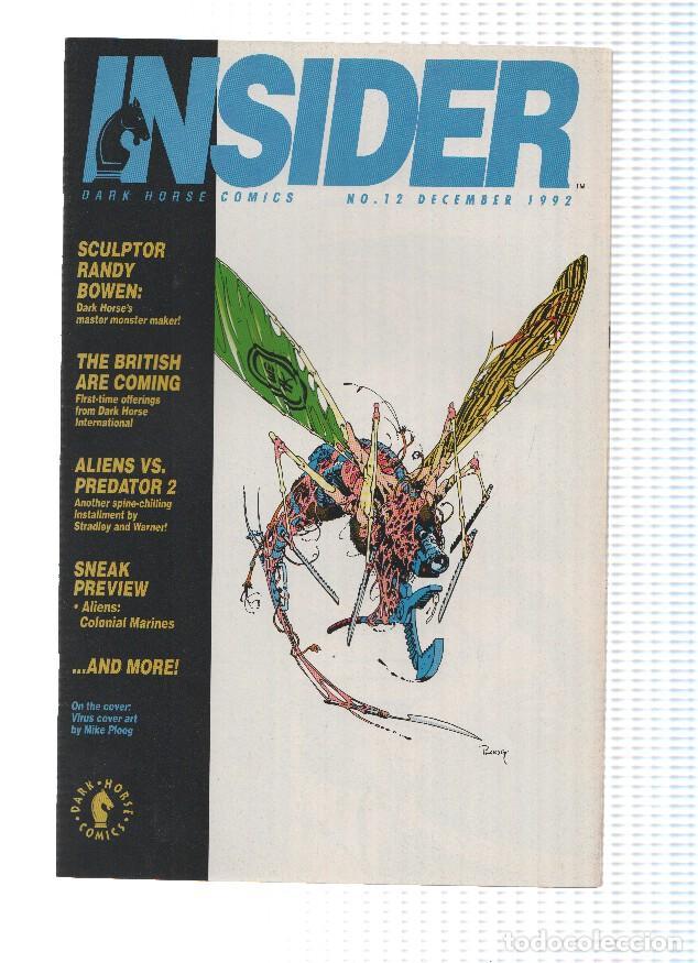 Fumetti: Revista: INSIDER (Dark Horse Comics), Volume 02: Numero 12 - VARIOS