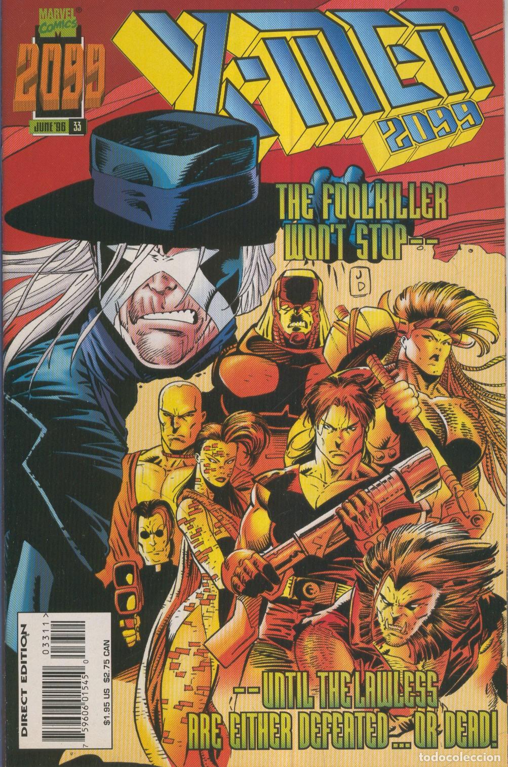 C&oacute;mics: X-MEN 2099 Vol.1 Numero 33: Fools Rush - Ron Lim - Foto 1