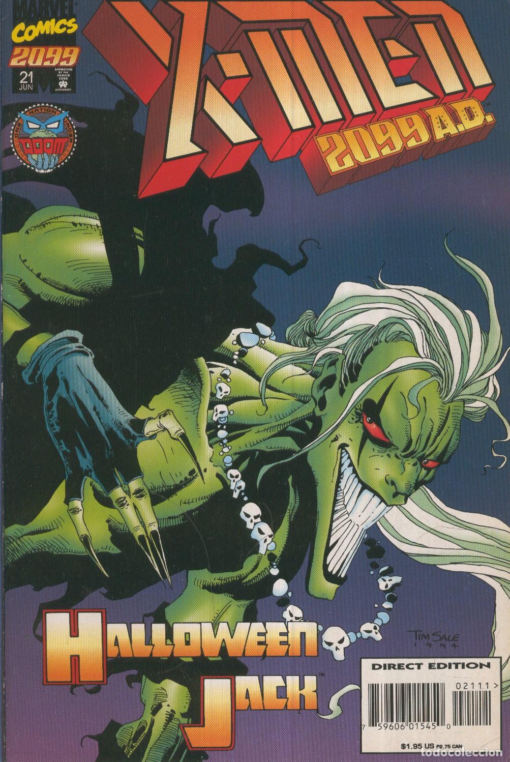 C&oacute;mics: X-MEN 2099 Vol.1 Numero 21: Unreality Bites - Ron Lim - Foto 1