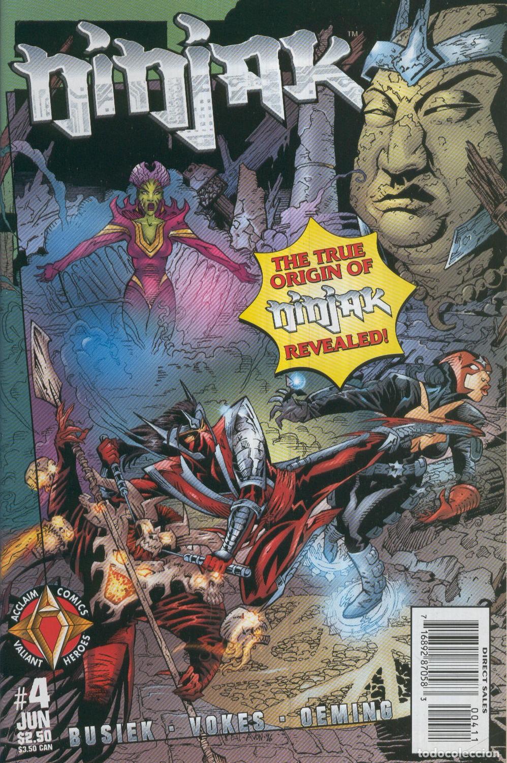 C&oacute;mics: NINJAK Vol.2 Numero 04: Backstory - Neil Vokes - Foto 1