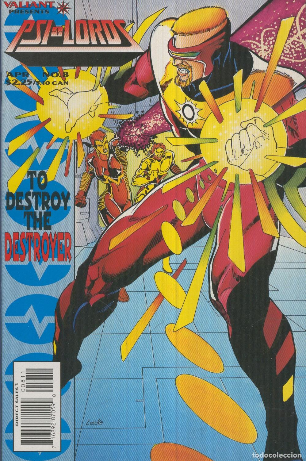 Comics: PSI LORDS Vol.1 Numero 08: A piece of the rock - Mike Leeke