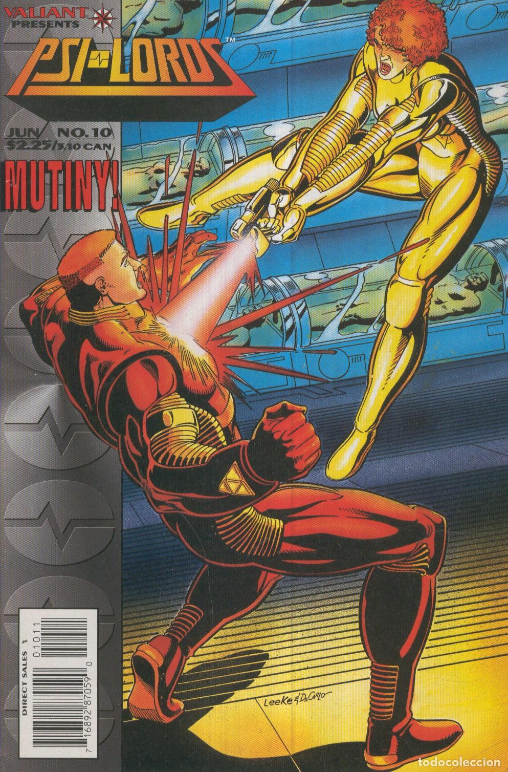 Comics: PSI LORDS Vol.1 Numero 10: Rude awakening Part II - Mike Leeke