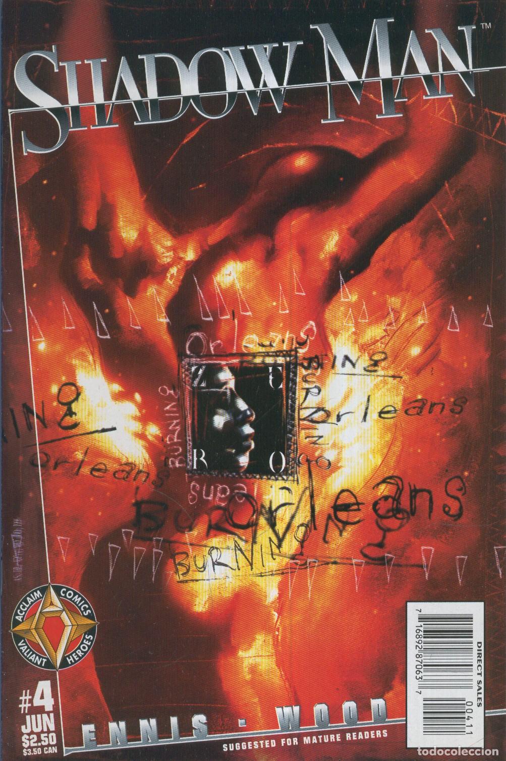 C&oacute;mics: SHADOWMAN Vol.2 Numero 04: Deadside Part IV - Ashley Wood - Foto 1