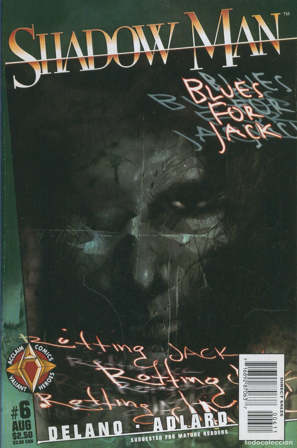 C&oacute;mics: SHADOWMAN Vol.2 Numero 06: Nothing is true Part II - Ashley Wood - Foto 1