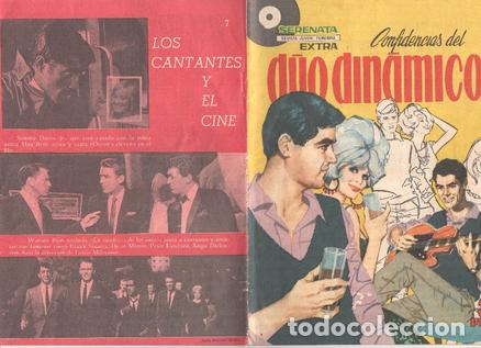 C&oacute;mics: Serenata Extra numero 02: Confidencias del Duo Dinamico (poster central 31 x 21,5 cm: Johnny Hallyda