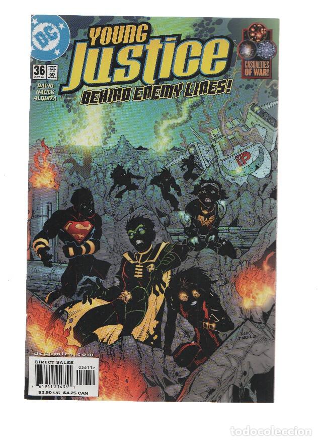 C&oacute;mics: YOUNG JUSTICE, Volume 1, Numero 36: Hissing on the Apokolips (DC Comics) - Peter David - Foto 1