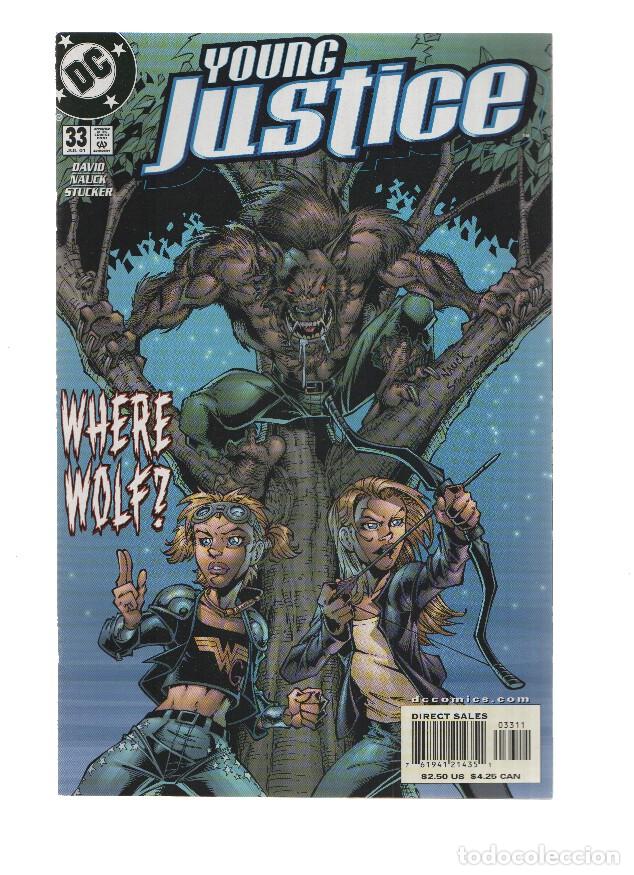 C&oacute;mics: YOUNG JUSTICE, Volume 1, Numero 33: Wash and Werewolf (DC Comics) - Peter David - Foto 1