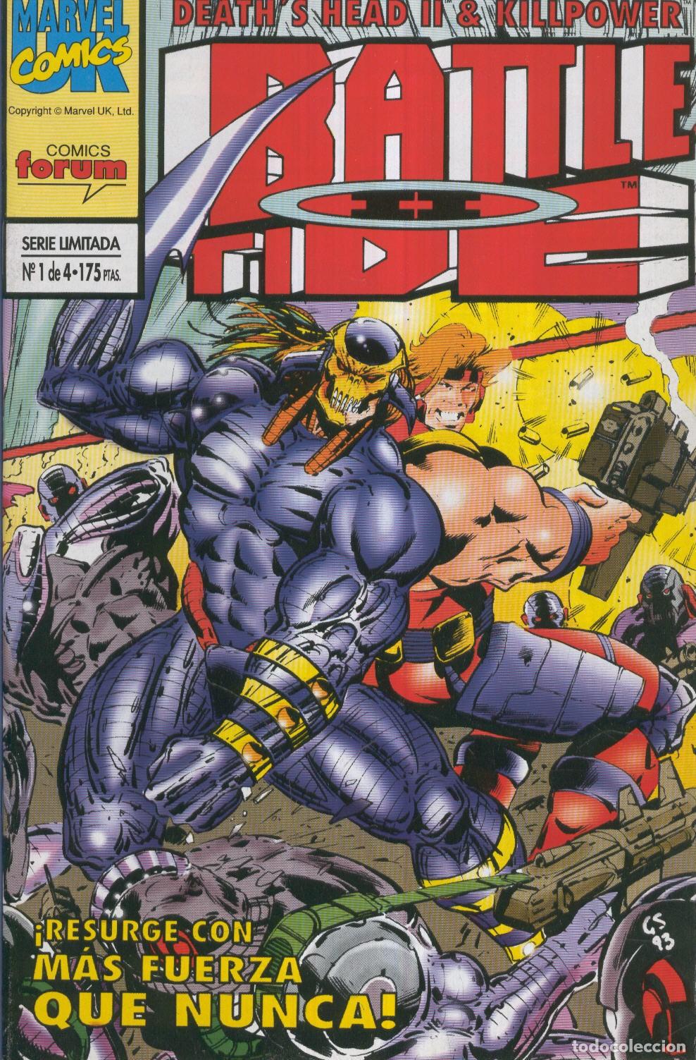 Comics: BATTLETIDE II Numero 01: Objetivo la Tierra - Geoff Senior