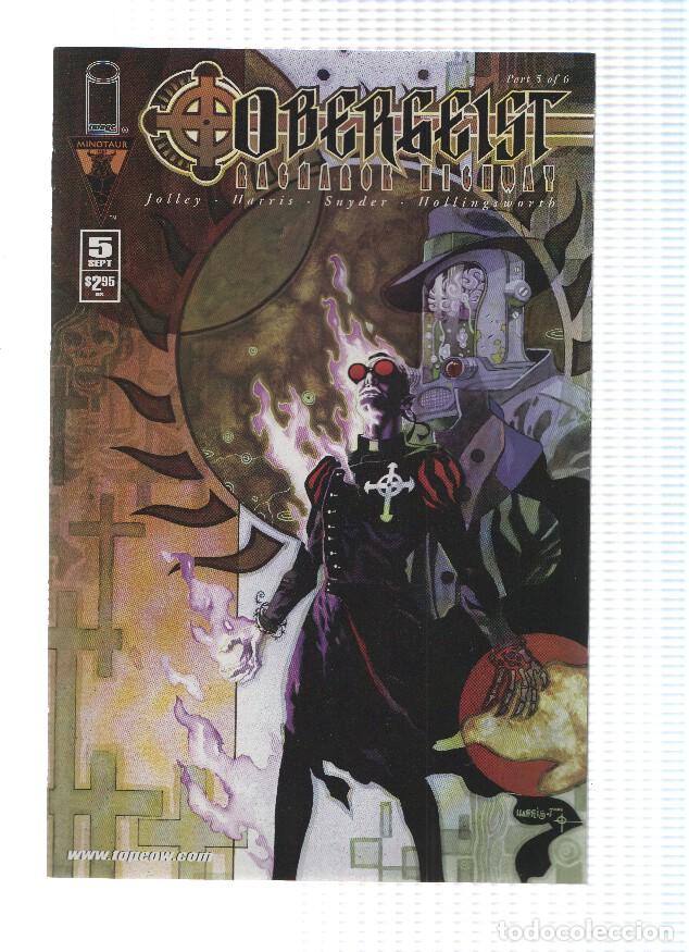 C&oacute;mics: OBERGEIST: RAGNAROK HIGHWAY, Volume 1, Numero 05: Staring in a mirror with dead man eyes (Minotaur)