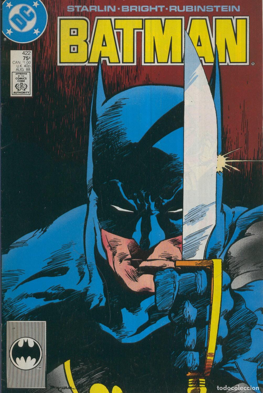 C&oacute;mics: BATMAN Vol.01 Numero 422: Just Deserts - Mark Bright - Foto 1