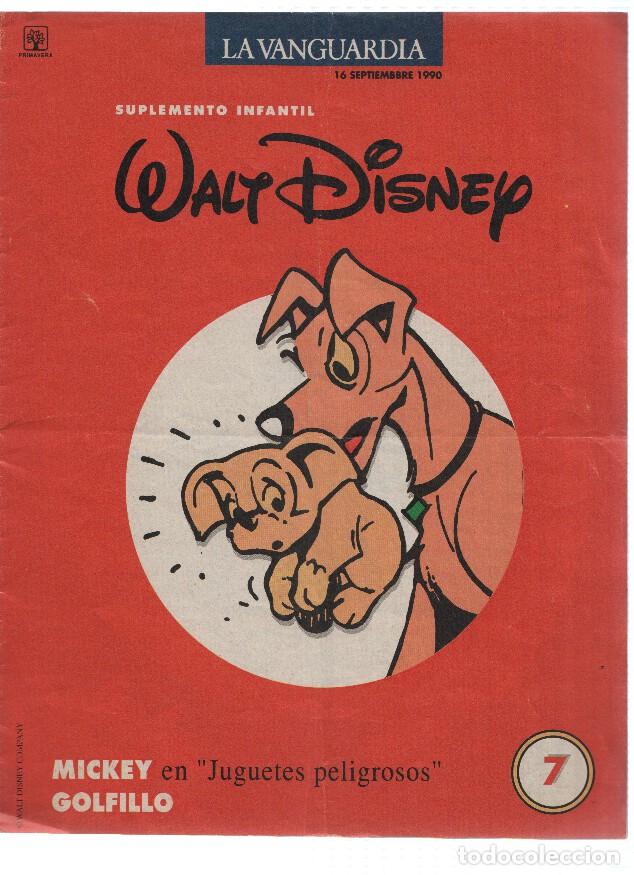 Comics: Suplemento Infantil Walt Disney, Numero 07: Juguetes Peligrosos (LA VANGUARDIA) - Walt Disney
