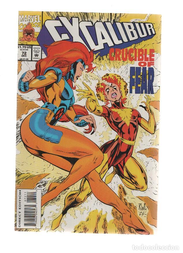 Comics: EXCALIBUR, Volume 1, Numero 72: Ohhh... Siena! (Marvel Comics) - Richard Ashford