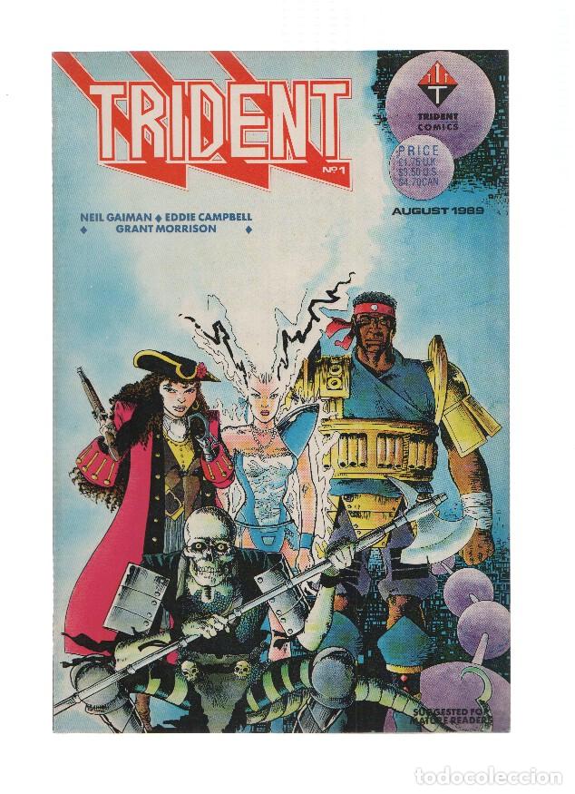 C&oacute;mics: TRIDENT, Volume 01, Numero 01: Ligth Brigade (Trident Comics 1989) - Varios - Foto 1