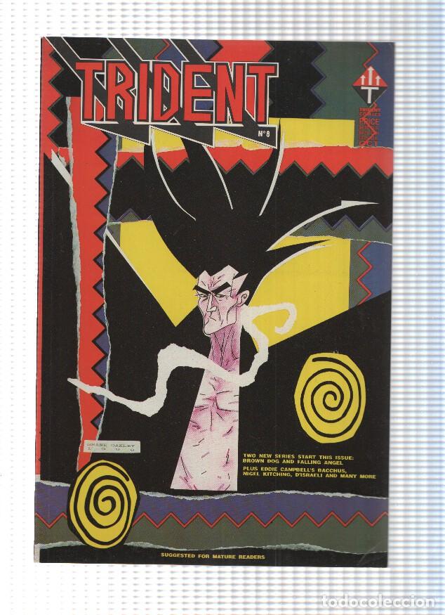 C&oacute;mics: TRIDENT, Volume 01, Numero 08: Falling Angel (Trident Comics 1989) - Varios - Foto 1