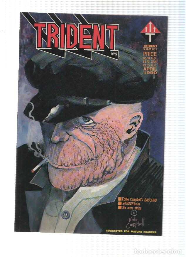 C&oacute;mics: TRIDENT, Volume 01, Numero 05: Saviour (Trident Comics 1989) - Varios - Foto 1