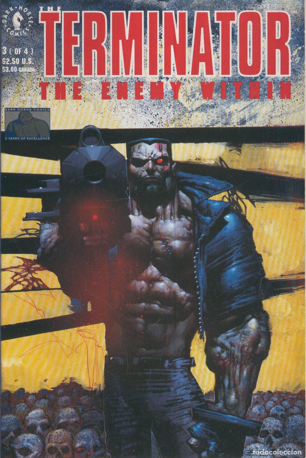 C&oacute;mics: THE TERMINATOR: The enemy within: Numero 03 de 04 - Vince Giarrano - Foto 1