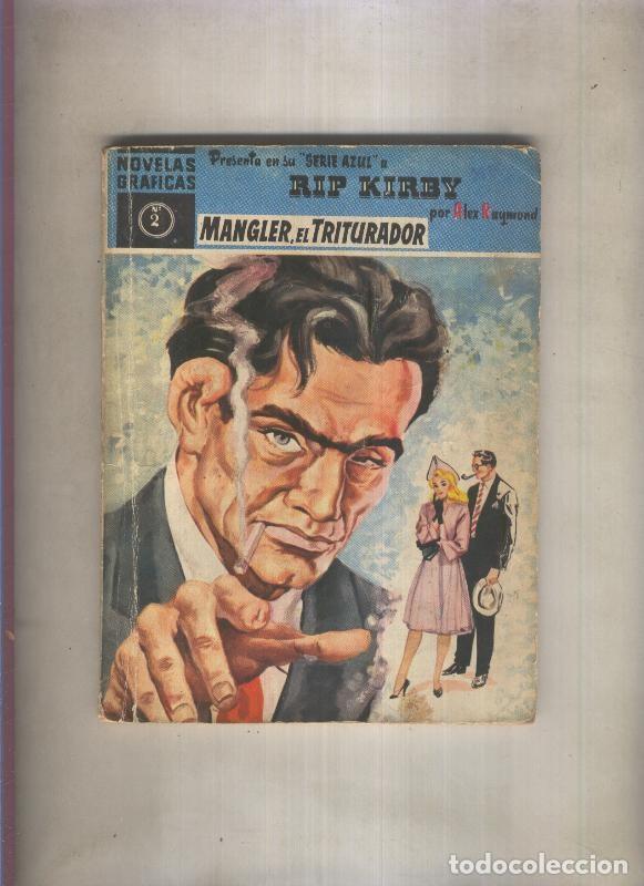 Comics: Serie Azul: Rip Kirby numero 02: Mangler el triturador - Alex Raymond - John Prentice