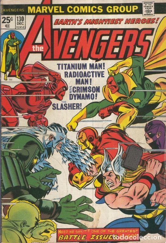 C&oacute;mics: THE AVENGERS Vol.1: Numero 130 - Sal Buscema