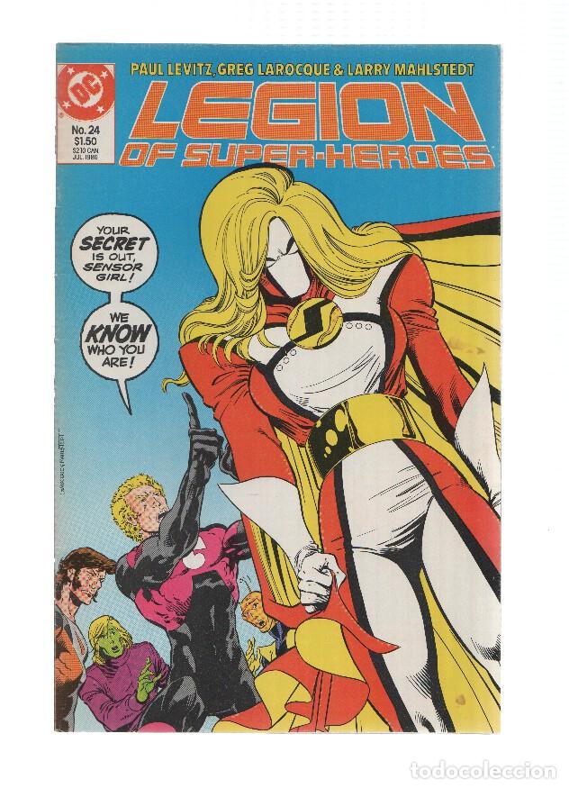 C&oacute;mics: LEGION OF SUPER-HEROES, Volume 3, Numero 24: Suspicion (DC Comics) - Paul Levitz