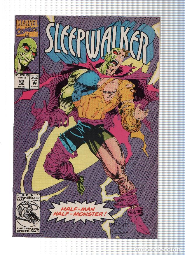 C&oacute;mics: SLEEPWALKER, Volume 1 Numero 20: Split Decision (Marvel) - Bob Budiansky - Foto 1