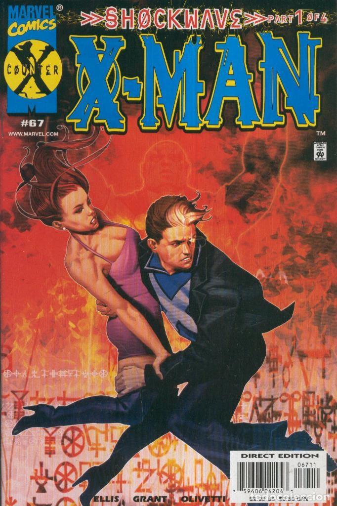 C&oacute;mics: X-MAN: Vol.1: No.67: Shockwave Part 01 - Ariel Olivetti - Foto 1