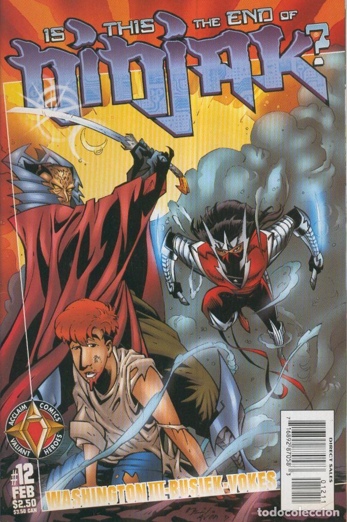 C&oacute;mics: NINJAK: Vol.2 No.12 - Neil Vokes - Foto 1