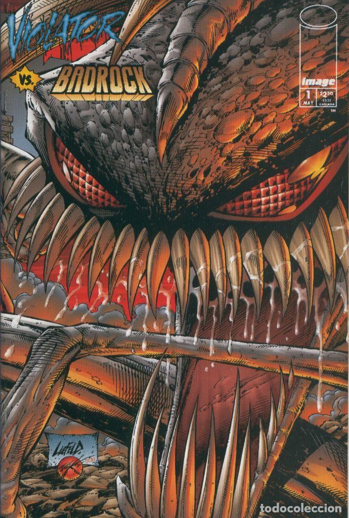 C&oacute;mics: VIOLATOR VS BADROCK Vol.1: No.01 (Cover A) - Brian Denham - Foto 1
