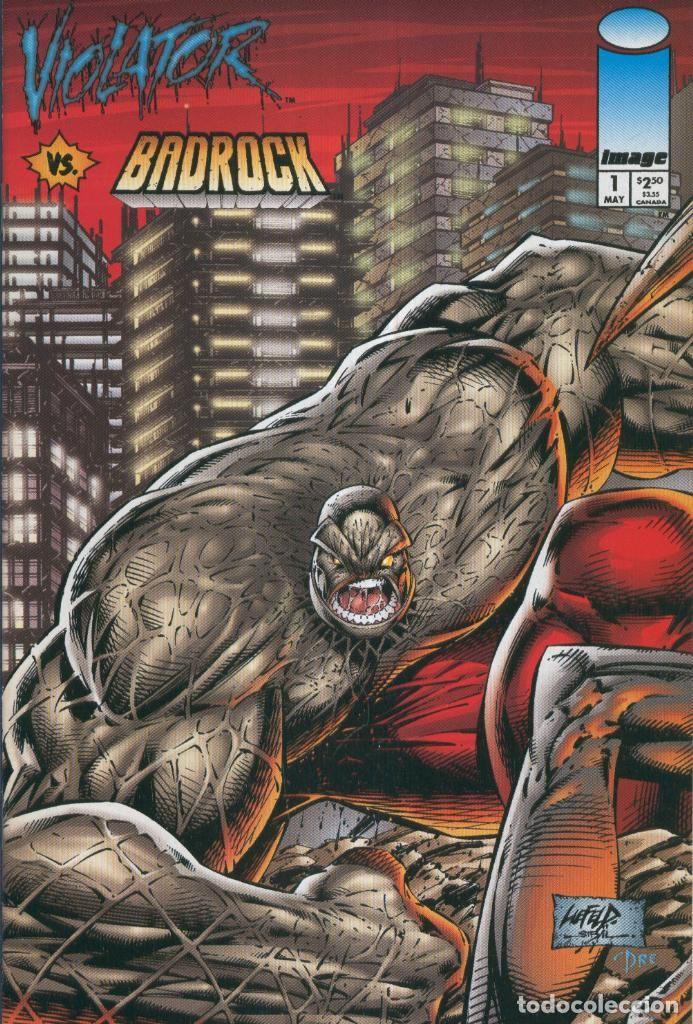 C&oacute;mics: VIOLATOR VS BADROCK Vol.1: No.01 (Cover B) - Brian Denham - Foto 1