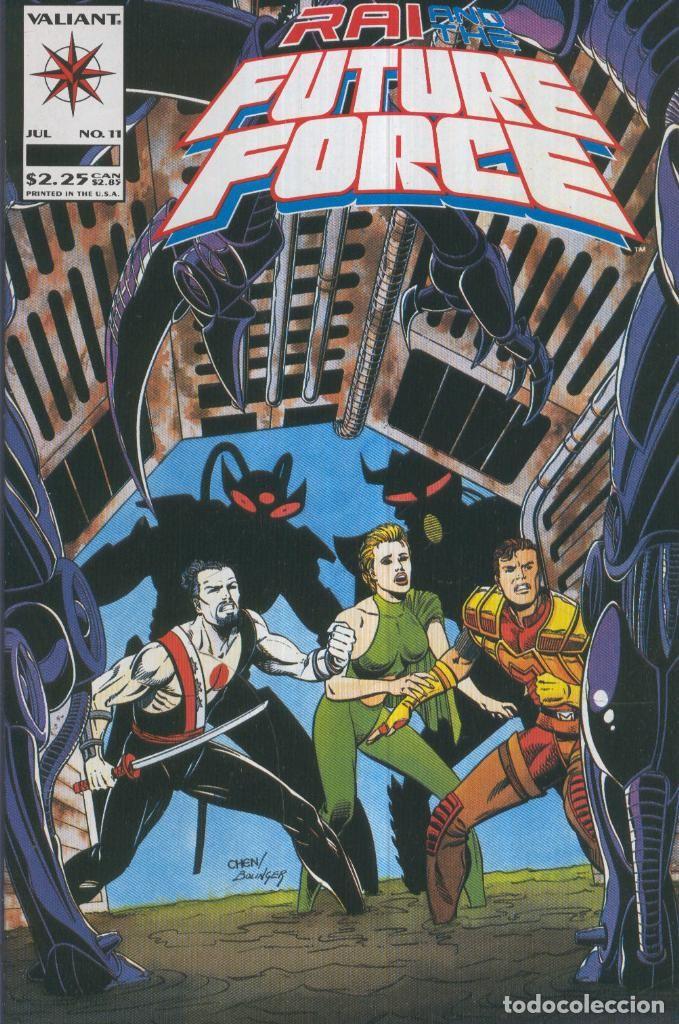 C&oacute;mics: RAI AND THE FUTURE FORCE Vol.01 no.11: The steel legion - Sean Chen