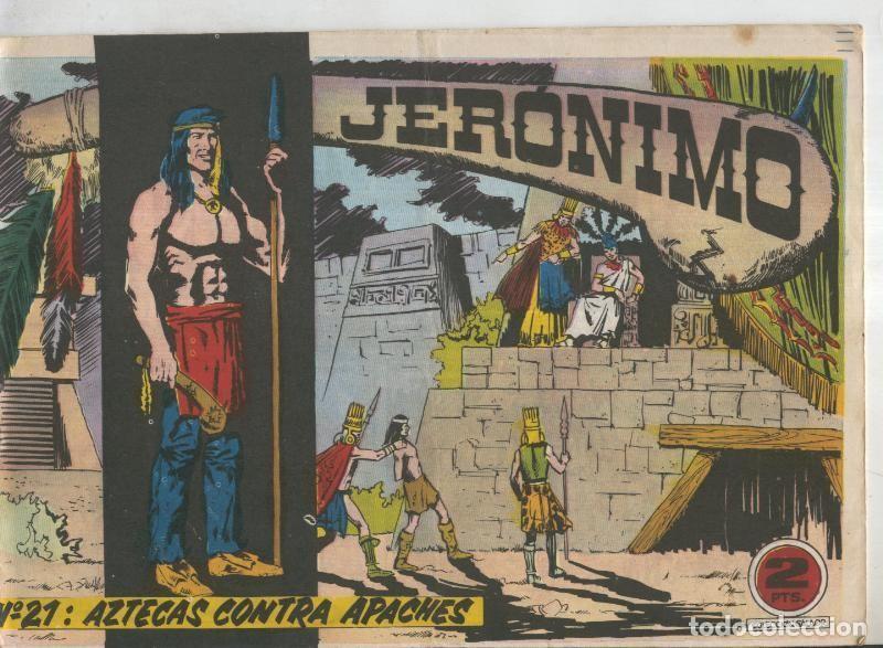 C&oacute;mics: Jeronimo numero 21: Aztecas contra Apaches - Agras - Foto 1